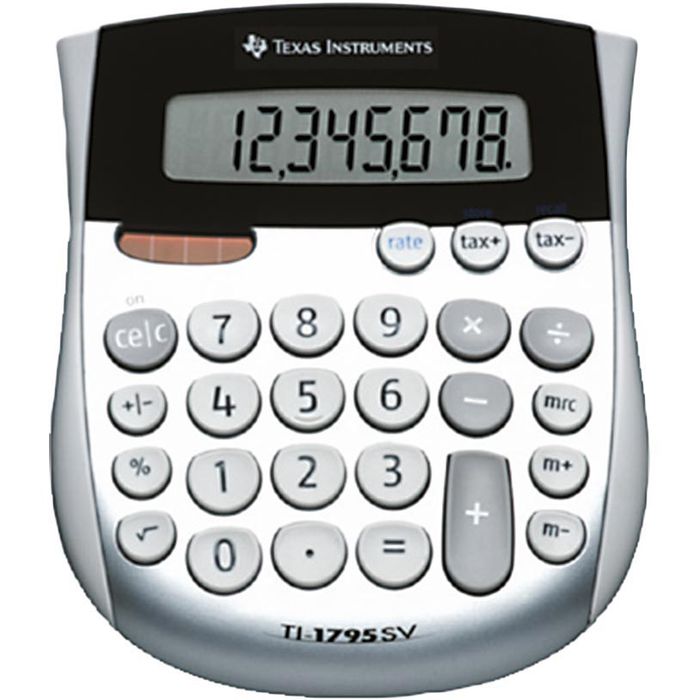 Texas-Instruments Taschenrechner TI 1795 SV, 8-stellige LCD-Anzeige ...