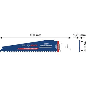 Produktbild für Säbelsägeblatt Bosch Expert Window Demolition S959DHM