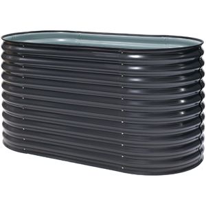 Hochbeet Westmann Grow Faster Oval, aus Stahl