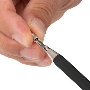 Produktbild für Druckbleistift Koh-I-Noor Versatil 5228 kurz, schwarz, Metall