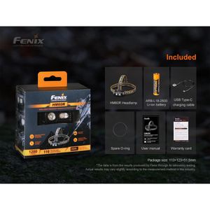 Produktbild für Stirnlampe Fenix HM60R LED, wiederaufladbar