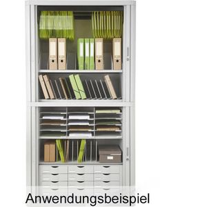 Produktbild für Rollladenschrank Paperflow aus Metall und Kunststoff