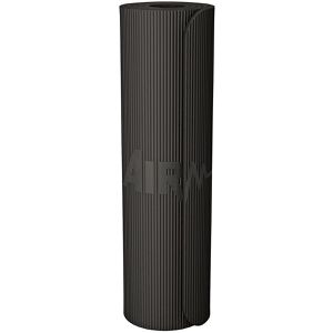 Produktbild für Yogamatte Airex Heartbeat Fit Mat, schwarz, 1 cm stark
