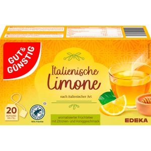Produktbild für Tee Gut&amp;Günstig Zitronen Italienische Limone