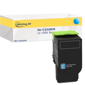 Produktbild für Toner Böttcher-AG für Lexmark C2320C0 Prebate