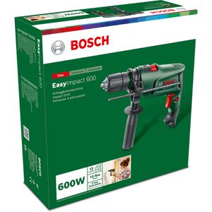 Produktbild für Schlagbohrmaschine Bosch EasyImpact 600, Netzbetrieb, 600 W