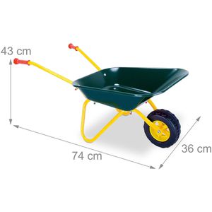 Produktbild für Schubkarre Relaxdays 10051820, für Kinder