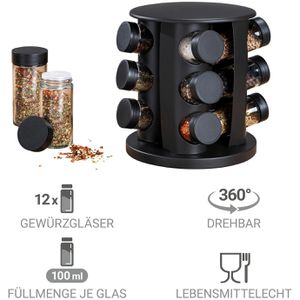 Produktbild für Gewürzkarussell Wenko Bruna 55102100, drehbar