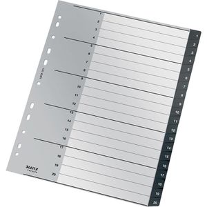 Produktbild für Register Leitz 1211-00-00 recycle, A4 Überbreite
