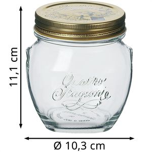 Produktbild für Einmachglas Bormioli-Rocco Quattro Stagioni, mit Schraubdeckel