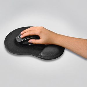 Produktbild für Mauspad Hama Ergonomic Mini, 126855, schwarz