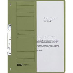 Einhakhefter Elba 22451 GN, A4, grün