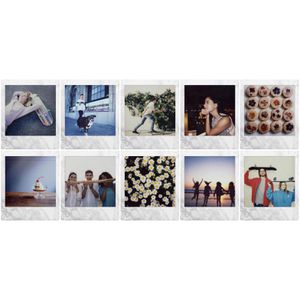 Produktbild für Sofortbildfilm Fujifilm Instax Square White Marble