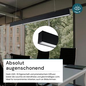 Produktbild für Pendelleuchte Luxula LX700300, mit LED