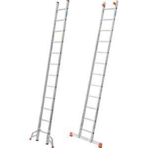 Produktbild für Schiebeleiter Krause Monto Fabilo, 129307, 2 x 12 Sprossen