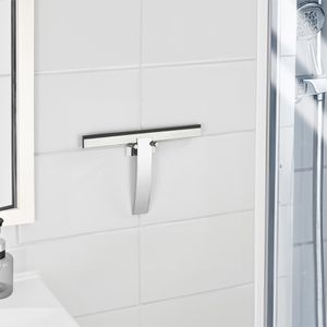 Produktbild für Duschabzieher Wenko Badezimmerwischer Gela, Metall