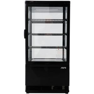 Produktbild für Kühlvitrine Saro SC70, 330-10051, schwarz
