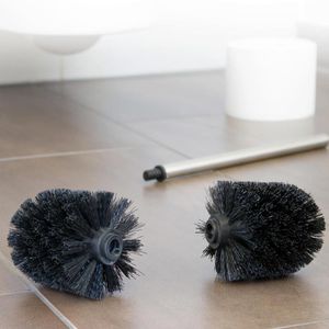 Produktbild für WC-Bürstenkopf Bremermann 91673, schwarz, 2 Stück