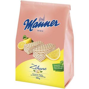 Manner Waffeln Schnitten Zitrone, 300g