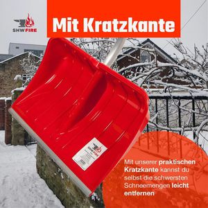 Produktbild für Schneeschieber SHW 54825, mit D-Griff