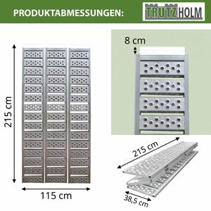 Produktbild für Auffahrrampe Dreibreit by Trutzholm 22754, 1 Stück