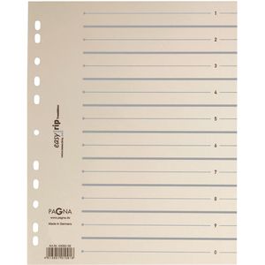 Trennblätter Pagna Easy Rip, mit Perforation, A4