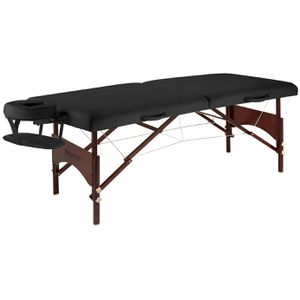 Massageliege Master-Massage Argo, aus Holz, mit Armauflage