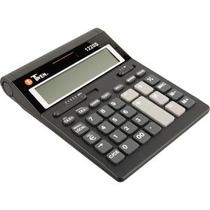 Produktbild für Taschenrechner TWEN 1220 S, mit MwSt-Berechnung