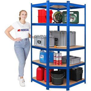 Produktbild für Schwerlastregal PROREGAL Ragnar, 5 Holzböden