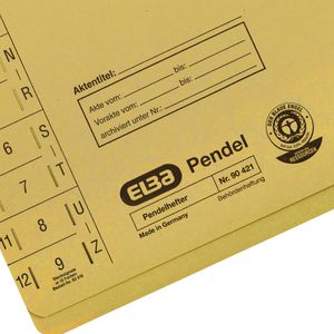 Produktbild für Pendelhefter Elba 100560081, A4, gelb