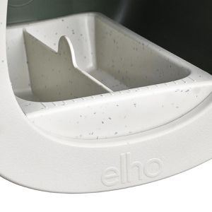 Produktbild für Vogelhaus elho Essential, grau, aus 100% recyceltem Kunststoff