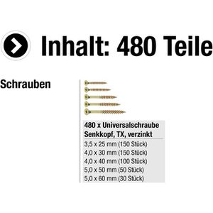 Produktbild für Schraubenset Connex B30305