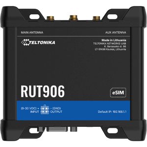 Produktbild für WLAN-Router Teltonika RUT906 eSIM, RUT906030700, 4G LTE