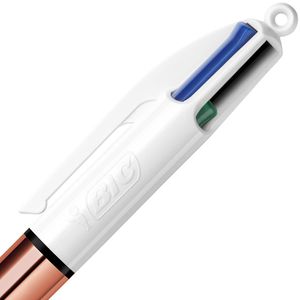 Produktbild für Vierfarbkugelschreiber Bic 4 Colours Rose Gold
