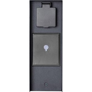 Produktbild für Gartensteckdose Bold Orio WIFI, anthrazit, anschraubbar