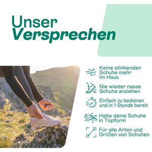 Produktbild für Schuhtrockner Shoefresh Opod White, elektrisch