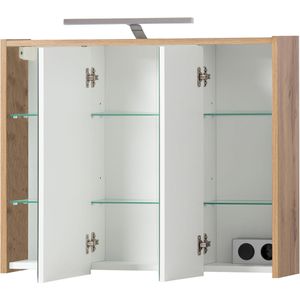 Produktbild für Spiegelschrank Schildmeyer Carlos 153654, eiche