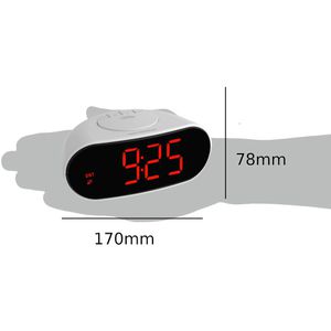 Produktbild für Wecker TFA 60.2505 weiß, digital