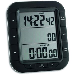 Produktbild für Timer TFA 38.2023 Triple Time XL digital