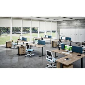 Produktbild für Rollcontainer Quadrifoglio Idea, aus Holz, eiche