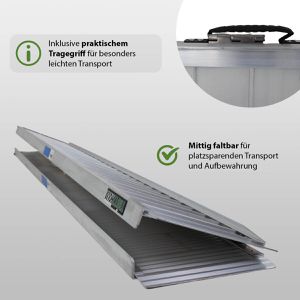 Produktbild für Auffahrrampe Trutzholm 35828, aus Aluminium, 1 Stück