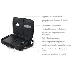 Produktbild für Laptoptasche Dicota Multi Plus Base, schwarz