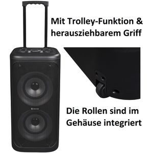 Produktbild für Bluetooth-Lautsprecher Denver TSP-353, schwarz
