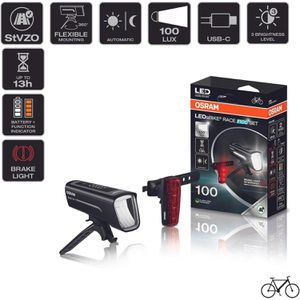 Produktbild für Fahrradlicht OSRAM LEDsBIKE Race 100 Set