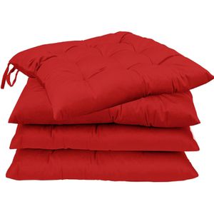 Stuhlkissen NatureMark rot, für Außen