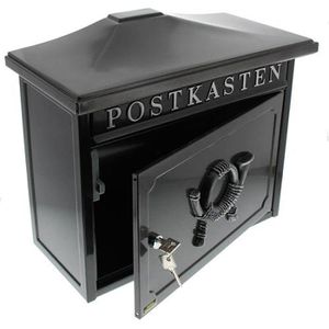 Produktbild für Briefkasten Burg-Wächter Sylt 1883E, grau, aus Stahl
