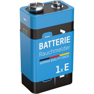 Batterien Ansmann Lithium für Rauchmelder 9V Block