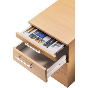Produktbild für Rollcontainer Hammerbacher Basic 1606, aus Holz, nussbaum