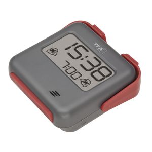 Produktbild für Wecker TFA 60.2031.10 Buzz grau, digital