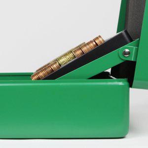 Produktbild für Geldkassette HMF 10015 06, mit Zylinderschloss